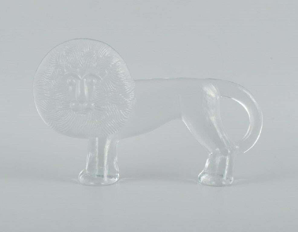 Bertil Vallien For Kosta Boda Two Lions From Boda Zoo Series photo furniture