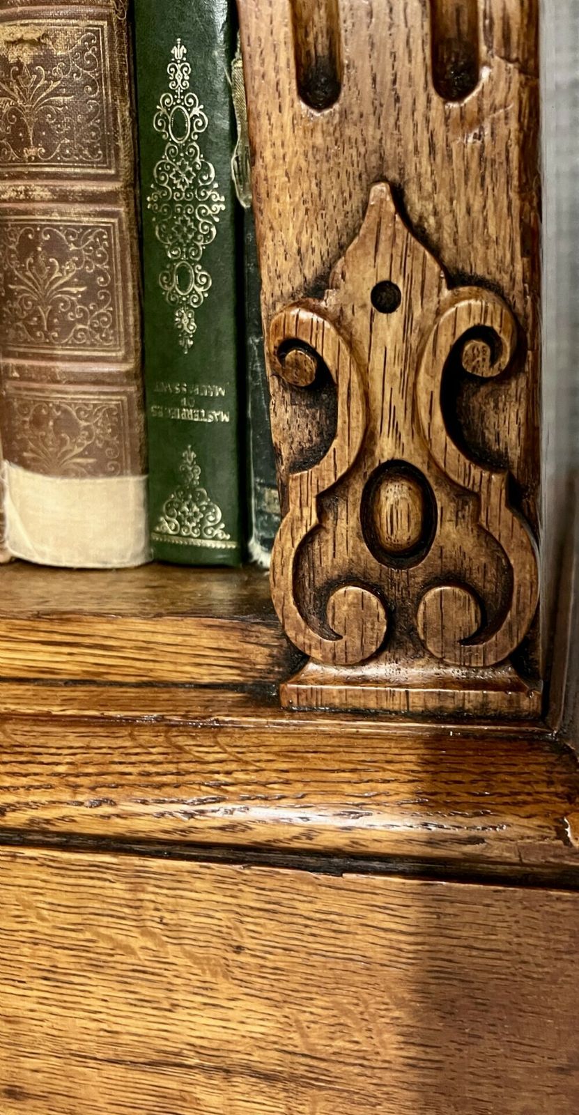 Pair Of Richard Bridgens Oak Open Bookcases photo buy