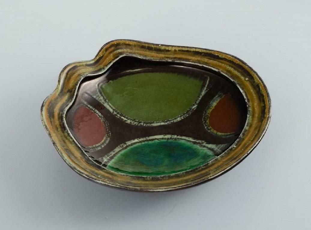 Gete Petersen For Kähler, Ceramic Bowl, Approx. 1960's photo for sale
