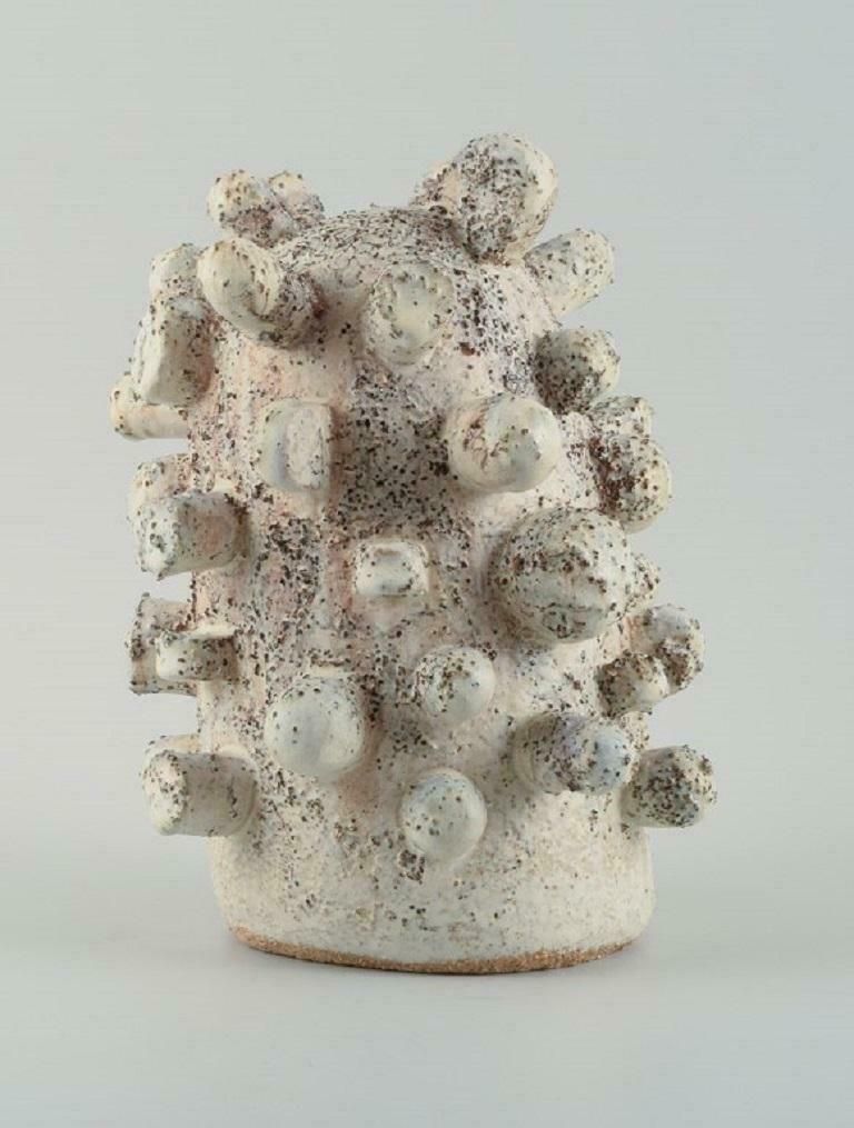 Christina Muff, Danish Contemporary Ceramicist. Large Unique Stoneware Sculpture photo furniture