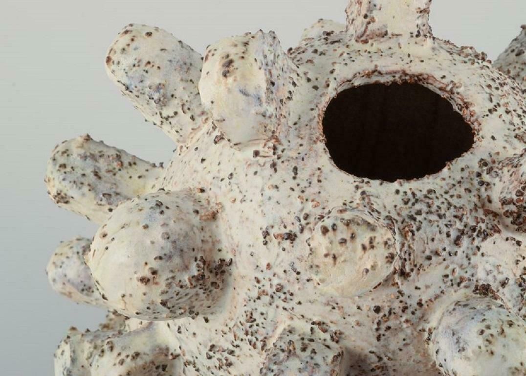 Christina Muff, Danish Contemporary Ceramicist. Large Unique Stoneware Sculpture photo vinterior