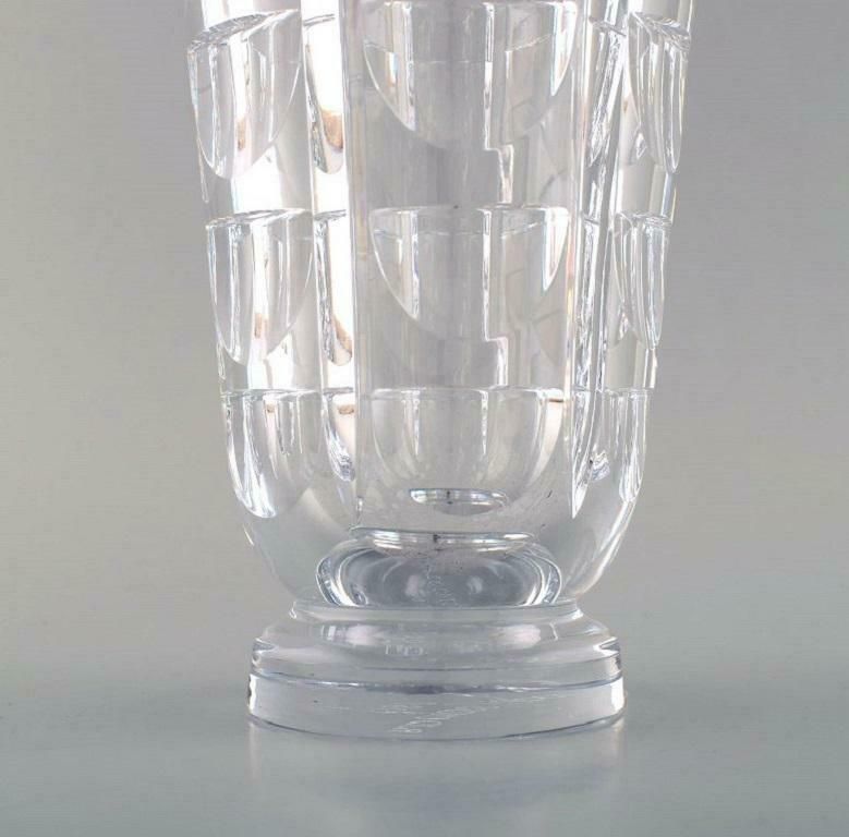 Simon Gate For Orrefors Tusen Fönster  Thousand Windows Art Deco Vase photo Home Decor