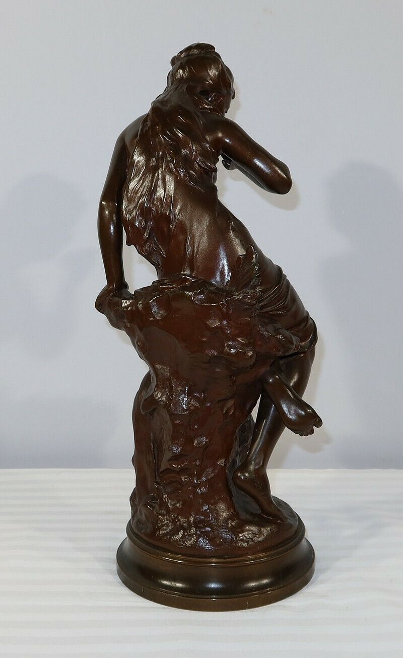 Bronze “La Source”, By M. Moreau – Mid 19th Century photo 5469.3