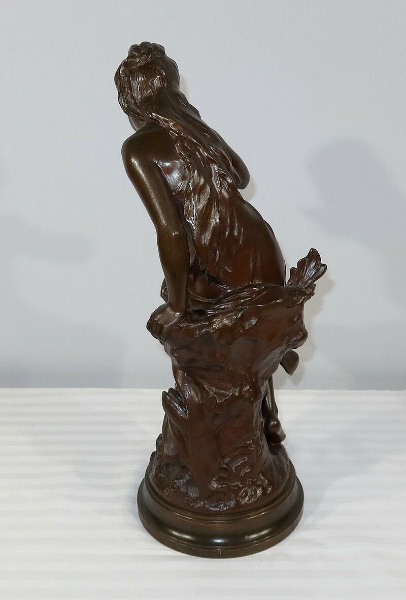 Bronze “La Source”, By M. Moreau – Mid 19th Century photo vinterior