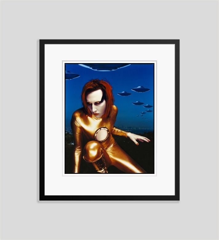 'Marilyn Manson' Kevin Westenberg Signed Limited Edition Framed In Black