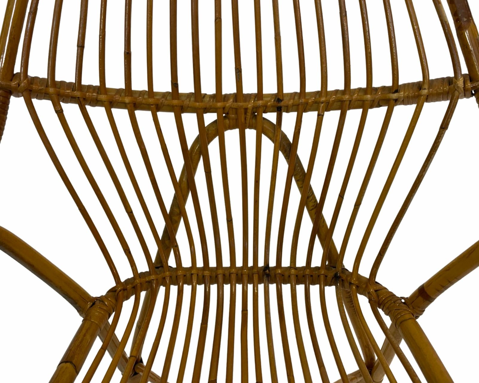 photo vintage Rattan Easy Chair By Dirk Van Sliedregt Rohe Noordwolde 1960 In The Netherlands
