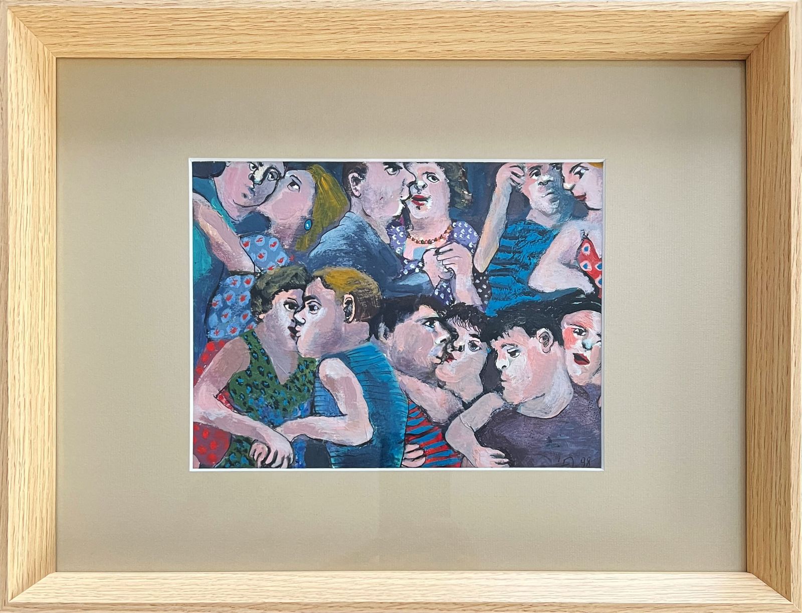 "Prom In Blue" Van Grand A, Jaren 1990 photo for sale