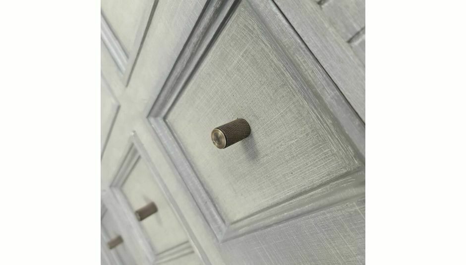 Grey Multi Drawer Cabinet With Nine Drawer photo vinterior
