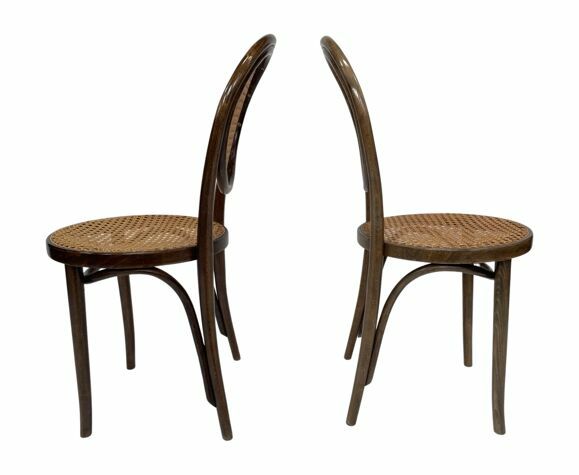 photo buy Vintage Set Of Four Michael Thonet Zpm Chairs Radomsko Design