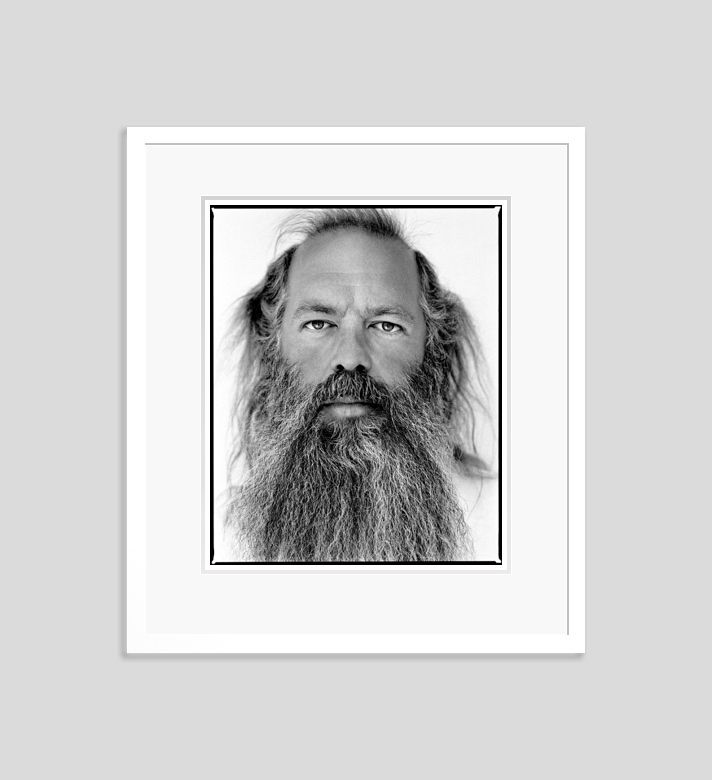 'Rick Rubin' Kevin Westenberg Signed Limited Edition Framed In White