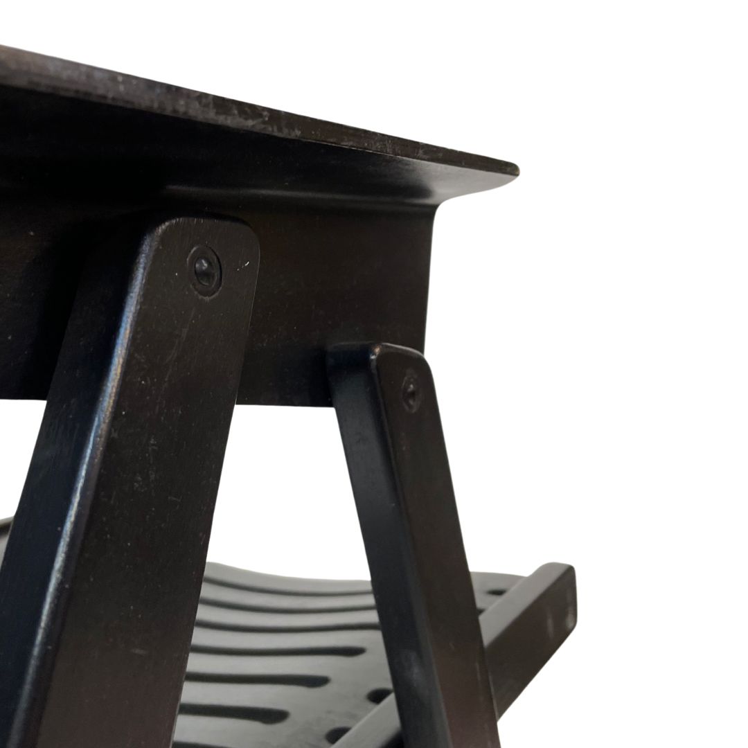 photo vintage Niko Kralj Slovenian Rex Plywood Folding Chair For Stol 1950s In Black