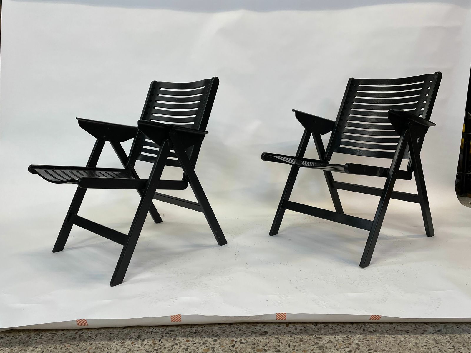 Furniture Niko Kralj Slovenian Rex Plywood Folding Chair For Stol 1950s In Black photo