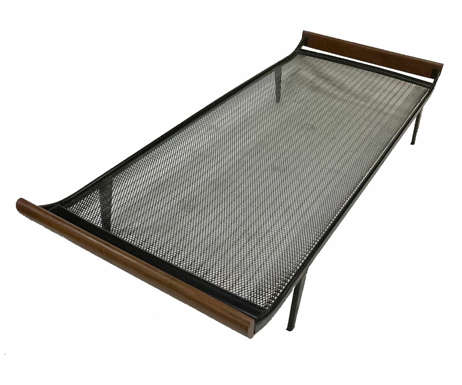 492.96 Vintage Auping Cleopatra Daybed In Teak Metal Design By Dick Cordemeyer photo