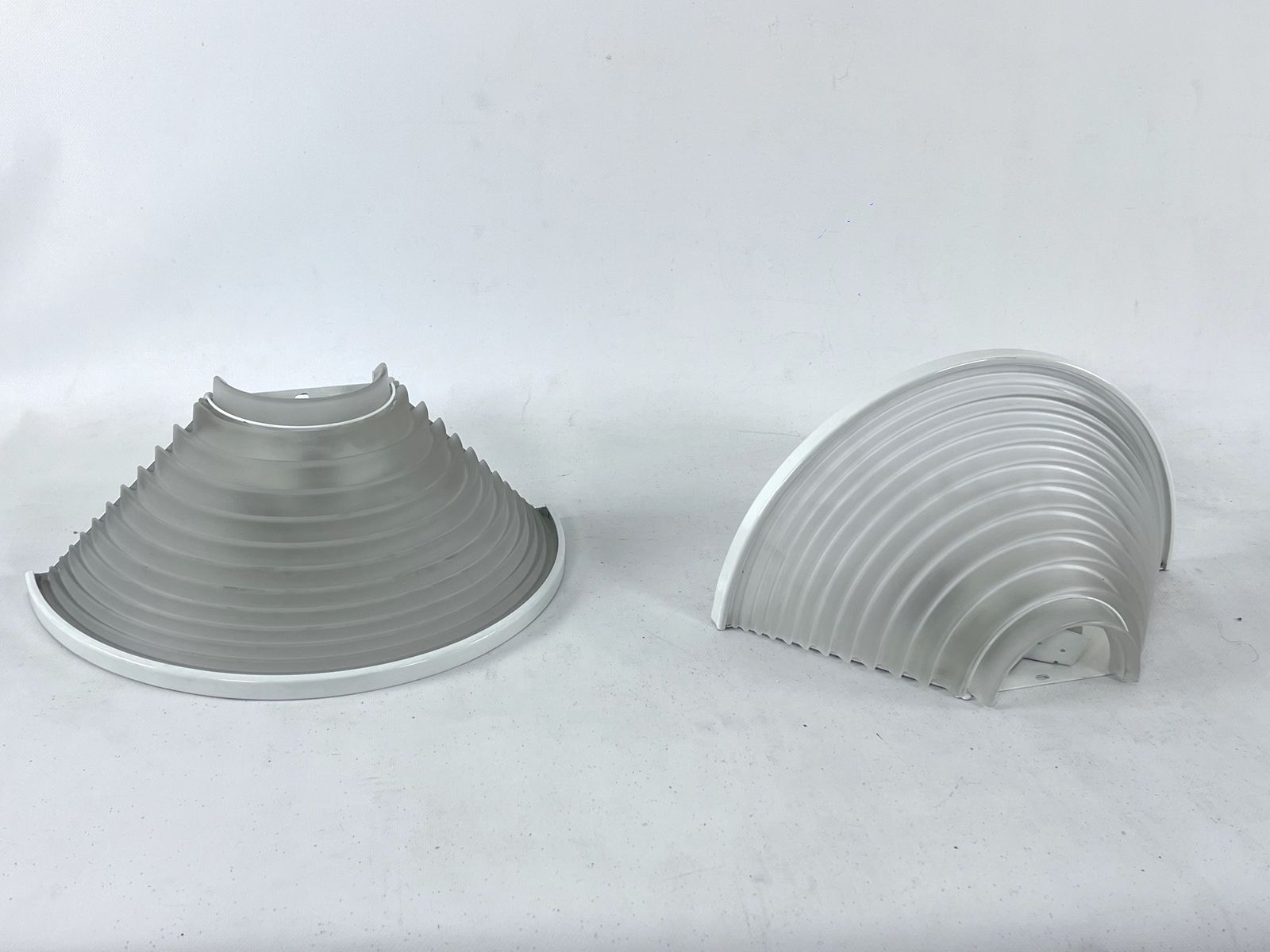 Vintage Pair Of Egisto 38 Sconces By Angelo Mangiarotti For Artemide. Italy 1980s photo vintage
