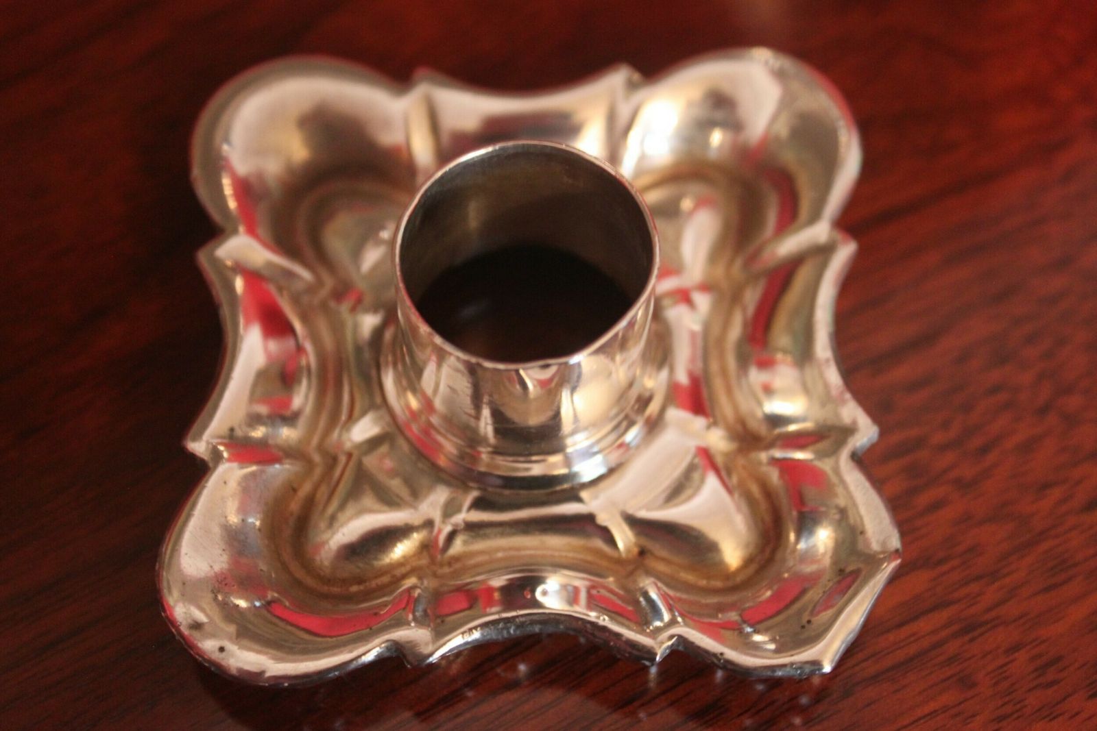 Pair Of Victorian Silver Plated Candlesticks photo 333.45