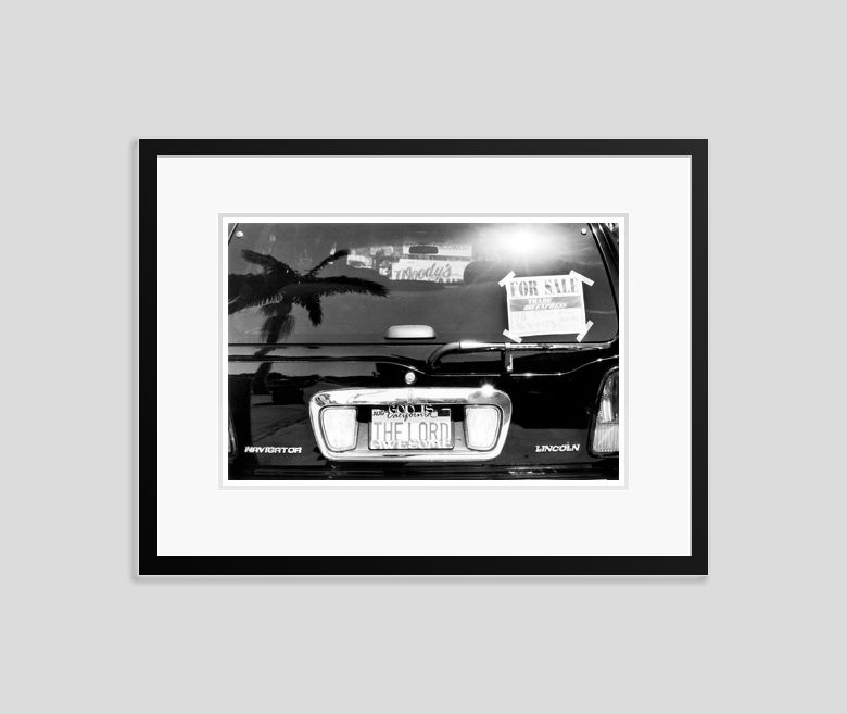 'God Is Awesome' Homer Sykes Framed In Black