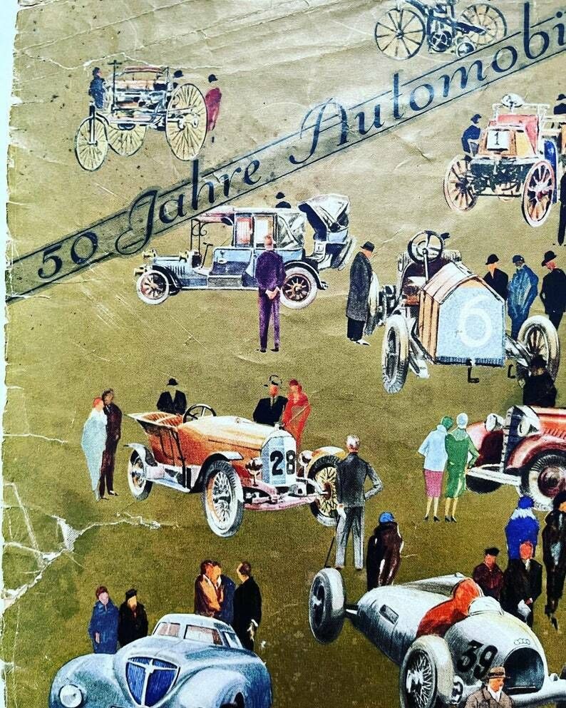 Echo Continental   Vintage Motoring Magazine Cover Print 1936 photo furniture