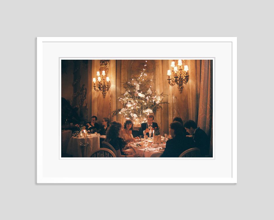 'New Year At The Ritz' Homer Sykes Framed In White