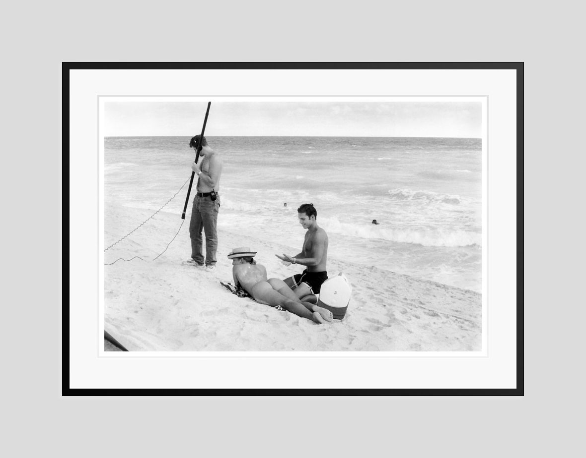 'Nude On Set' Homer Sykes Framed In Black