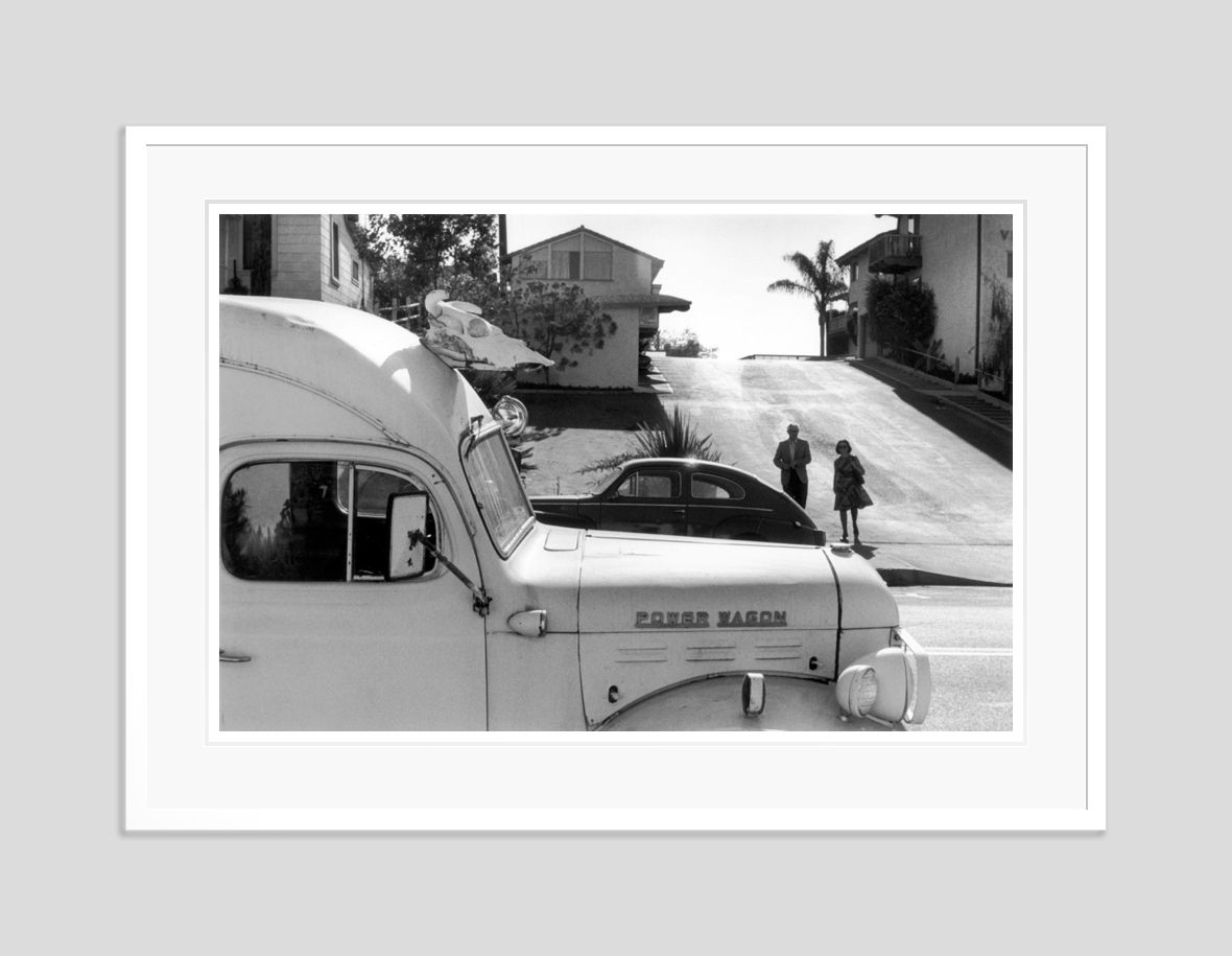 'Skull Truck' Homer Sykes Framed In White