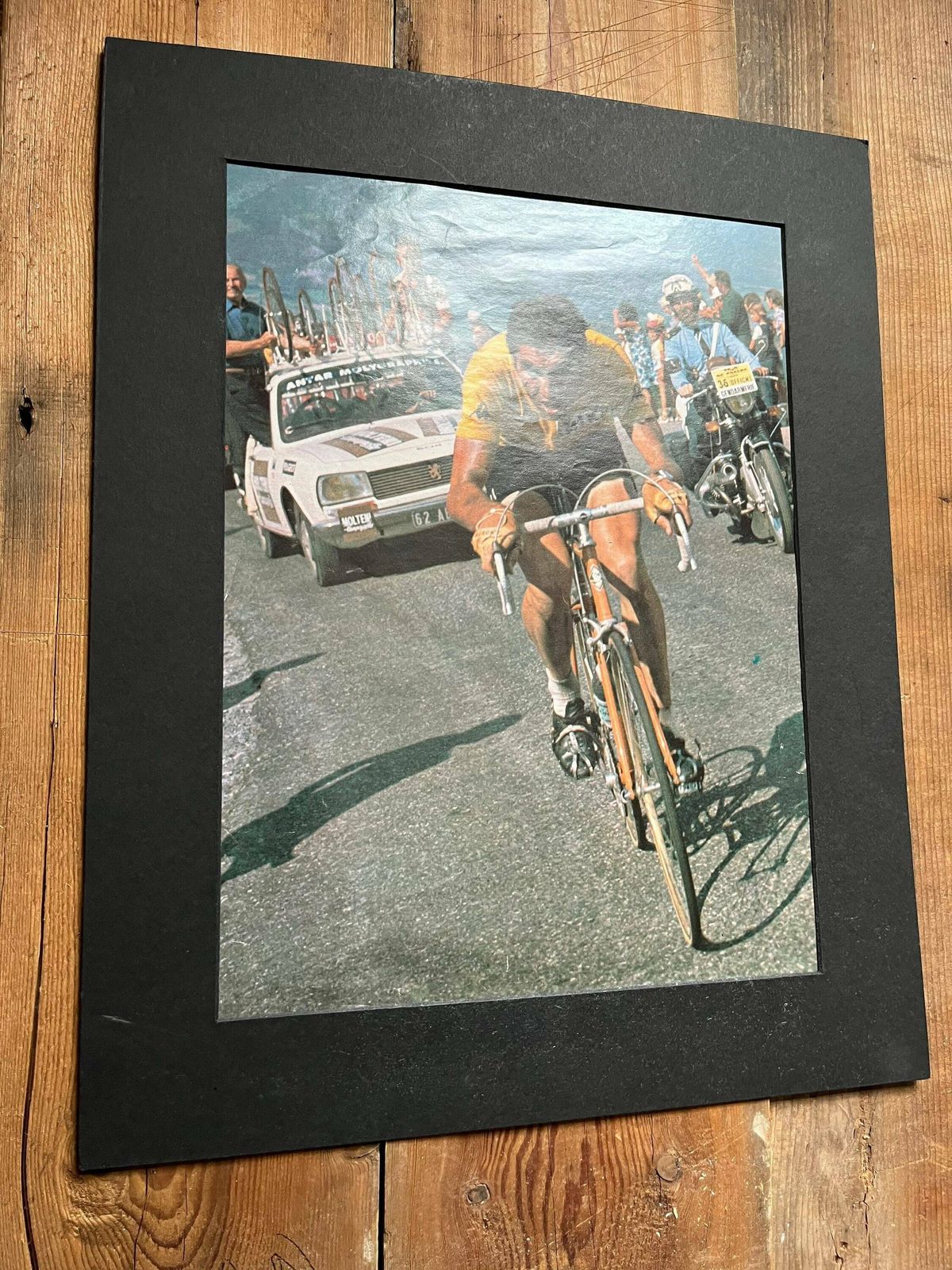 Eddy Merckx Original Vintage Cycling Print 1976 photo furniture