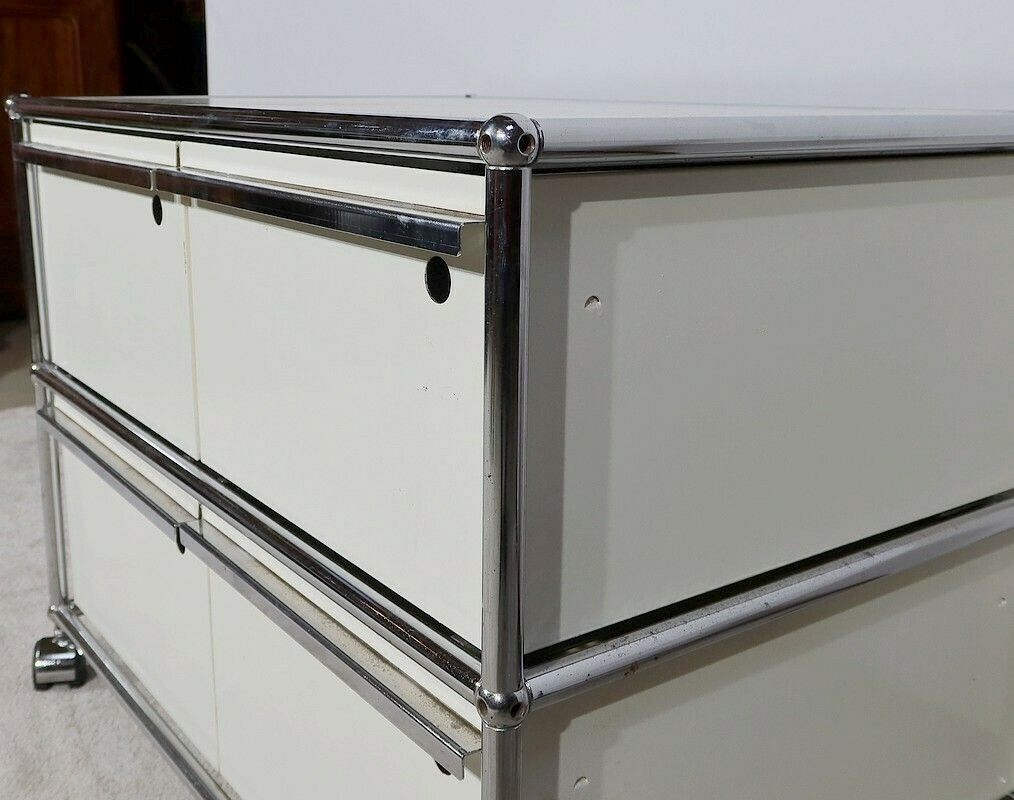 Furniture Cabinet On Wheels, Usm Haller Module – 1960 photo