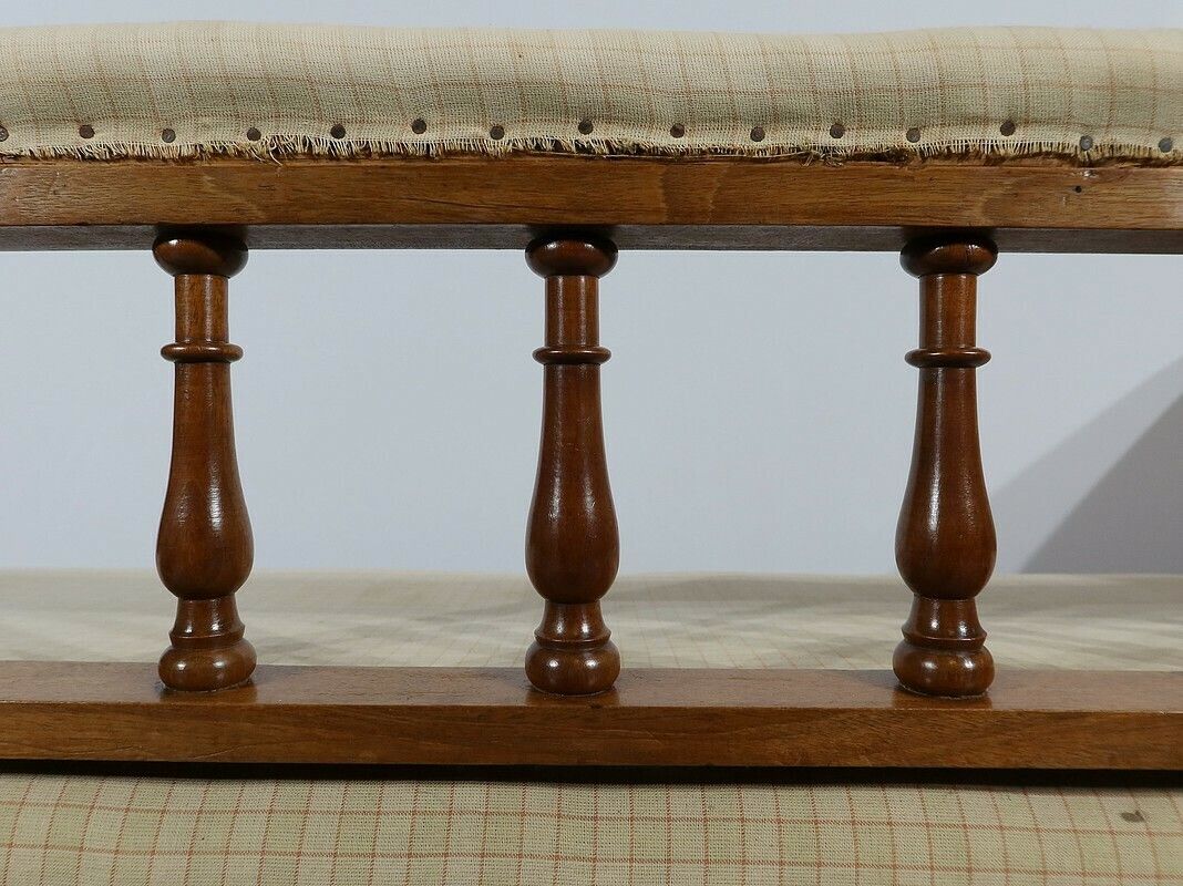 photo buy Long Meridian In Solid Mahogany, Victorian Period, England, 19th
