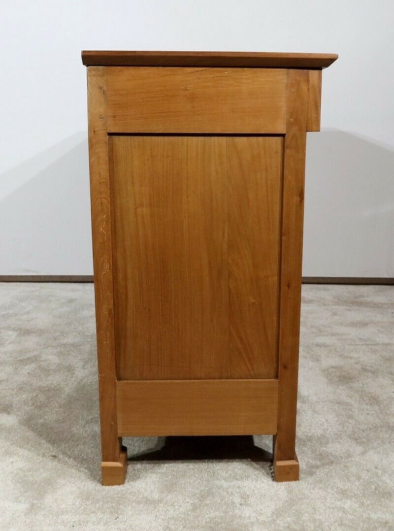3872.8 Small Chest Of Drawers In Solid Cherry, Directoire Taste, 19th photo