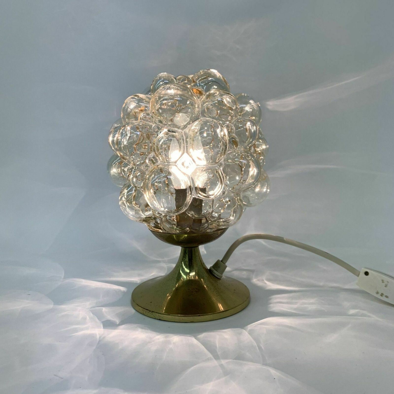 Helena Tynell Glass Bubble Table Lamp , 1970’s photo furniture