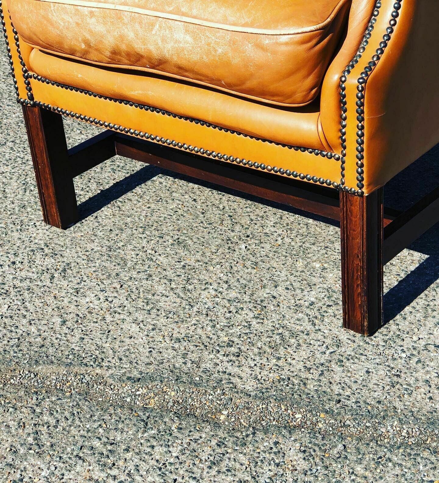Tan Leather Armchair, Country House Library Armchair. photo buy