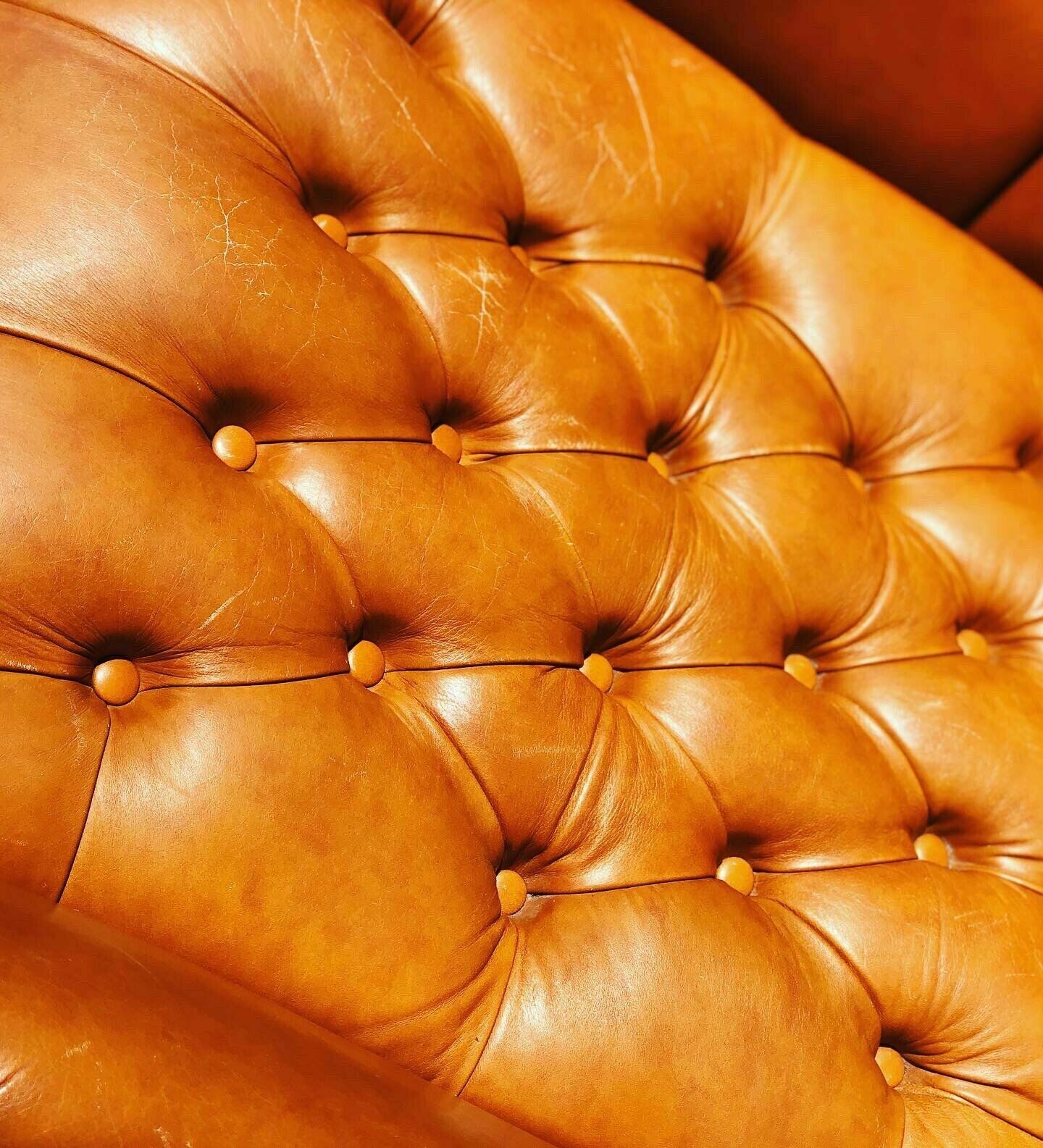 photo for sale Tan Leather Armchair, Country House Library Armchair.