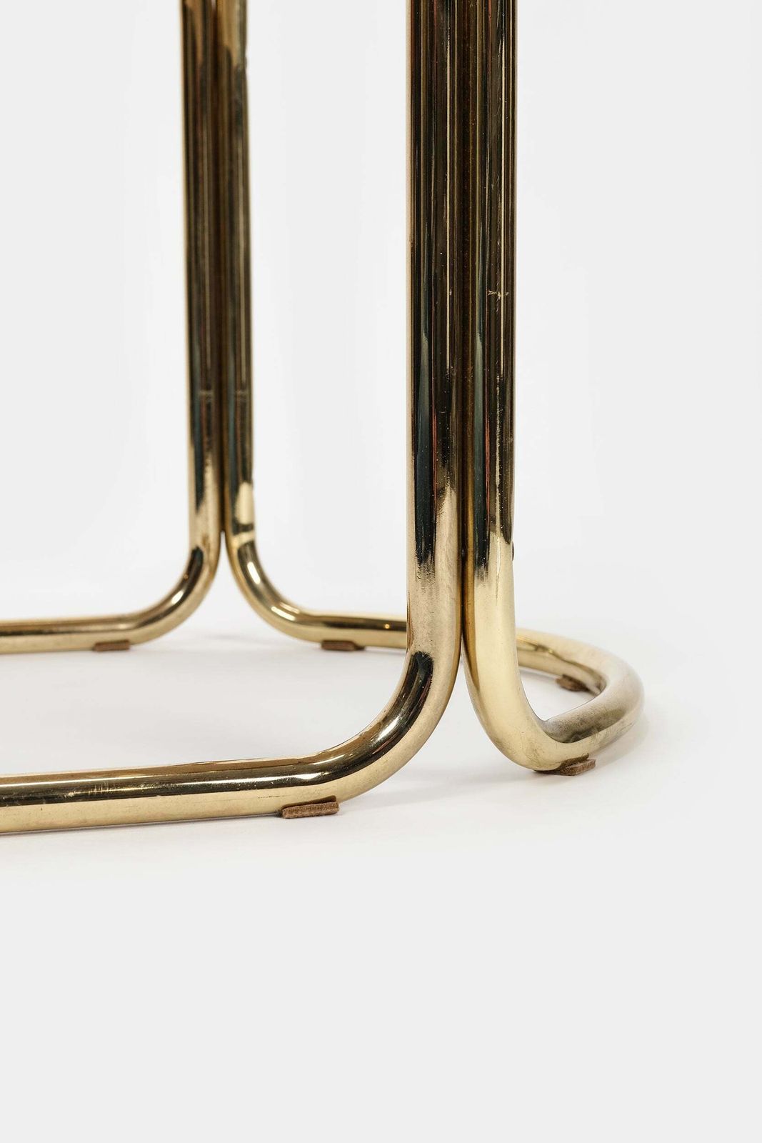 312.0 Chair With Brass Frame, Italy, 70s photo