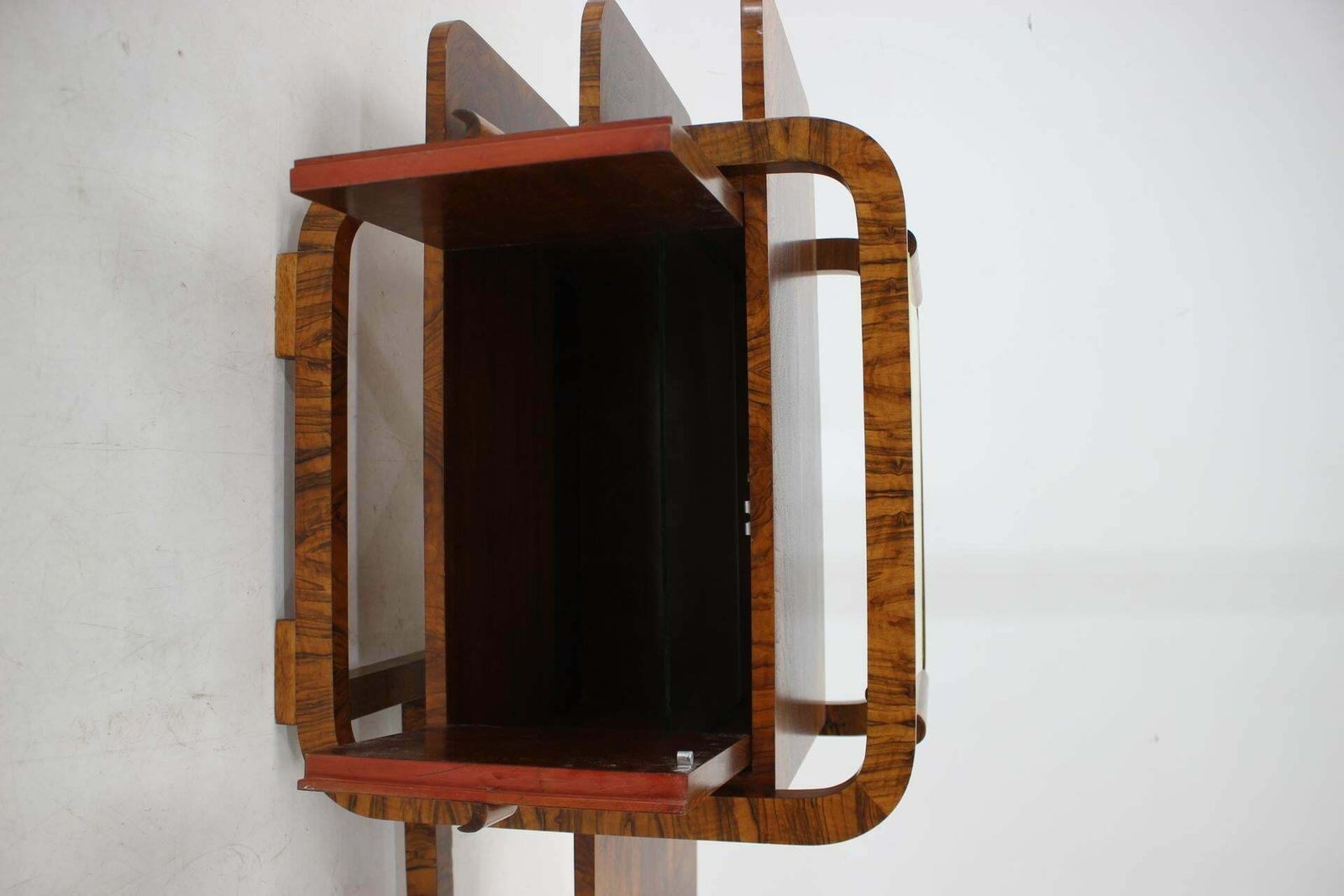 1930s Restored Large Art Deco Floor Lamp,Czechoslovakia photo vinterior