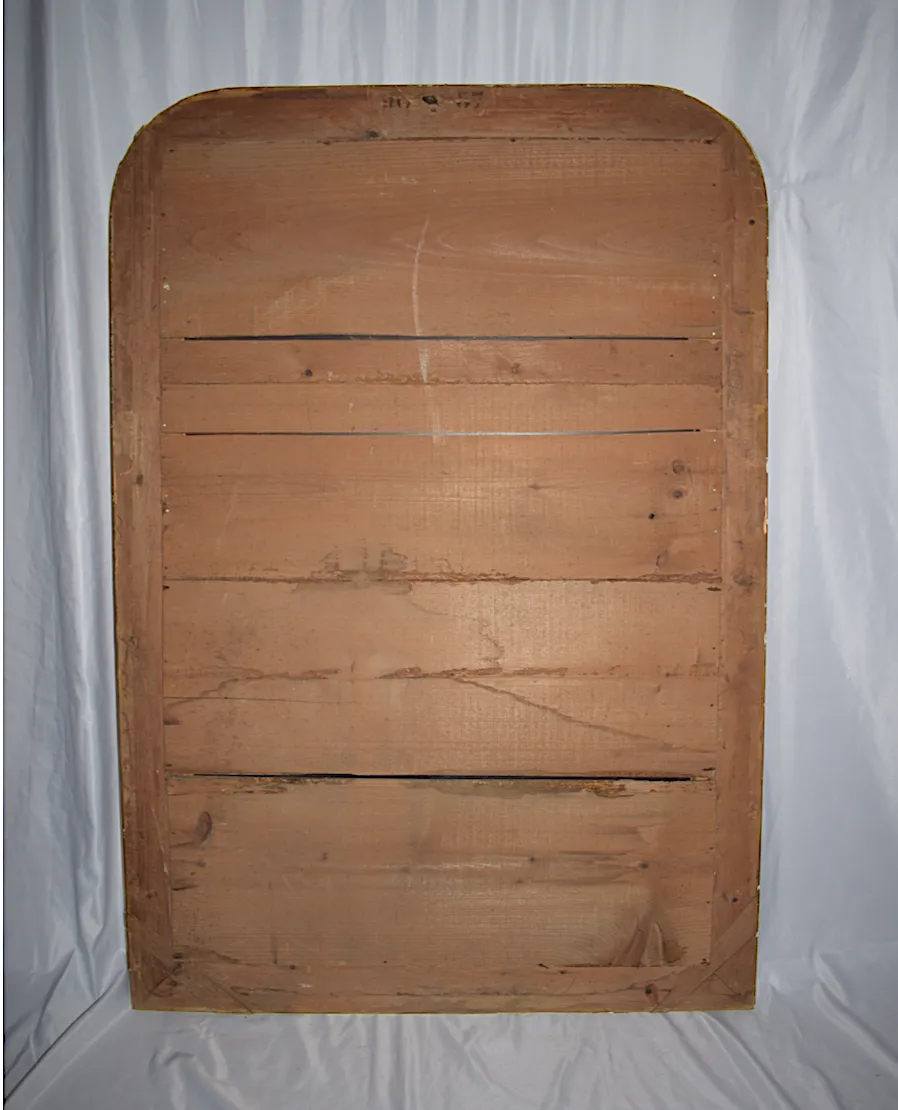 photo vinterior Antique French 19th Century Louis Philippe Gilt Gold Mirror