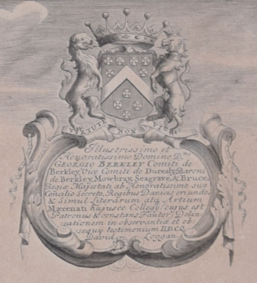 David Loggan (1634 – 1692) Christ’s College, Cambridge (1690) photo vinterior
