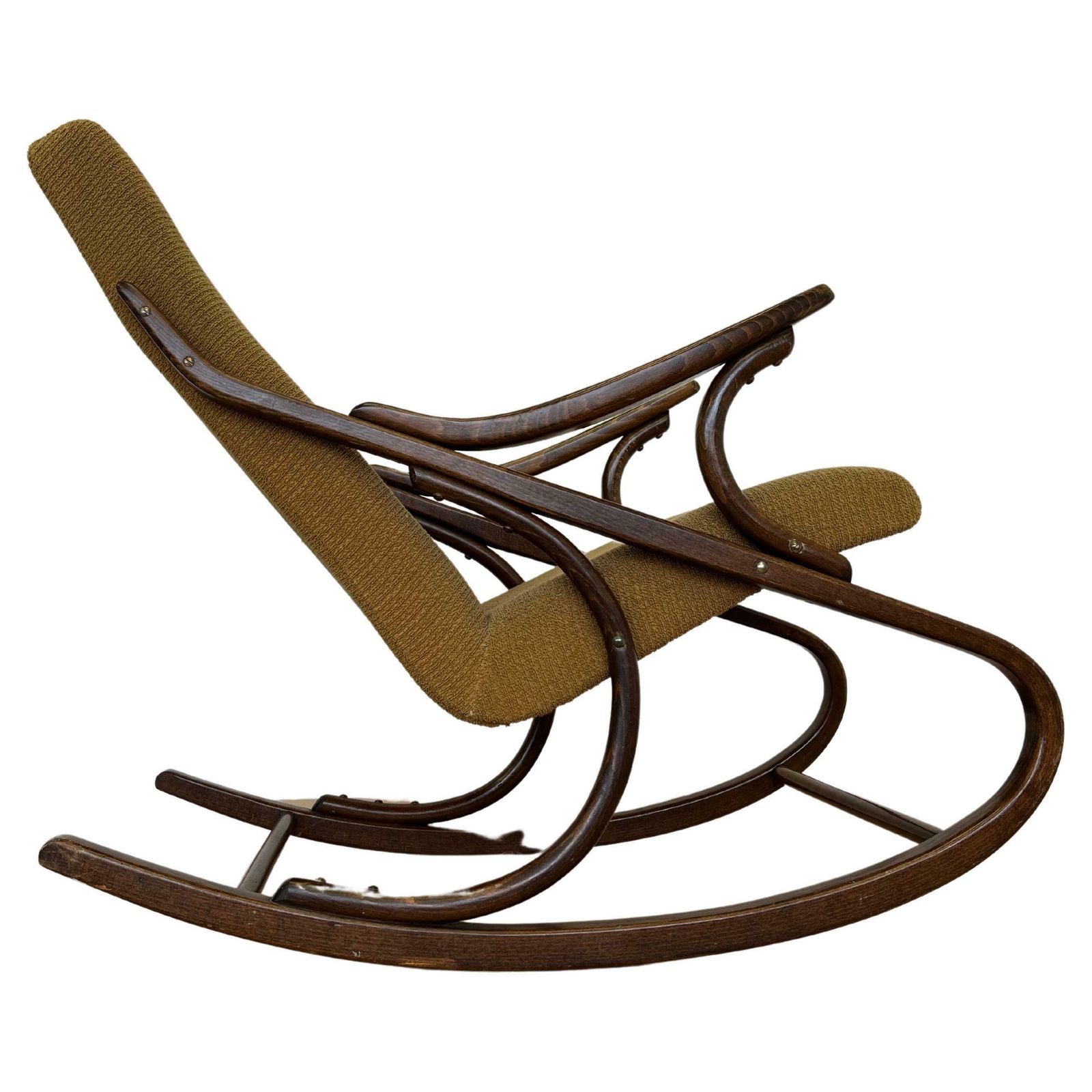 Midcentury Design Rocking Chair By Ton / Expo 1958