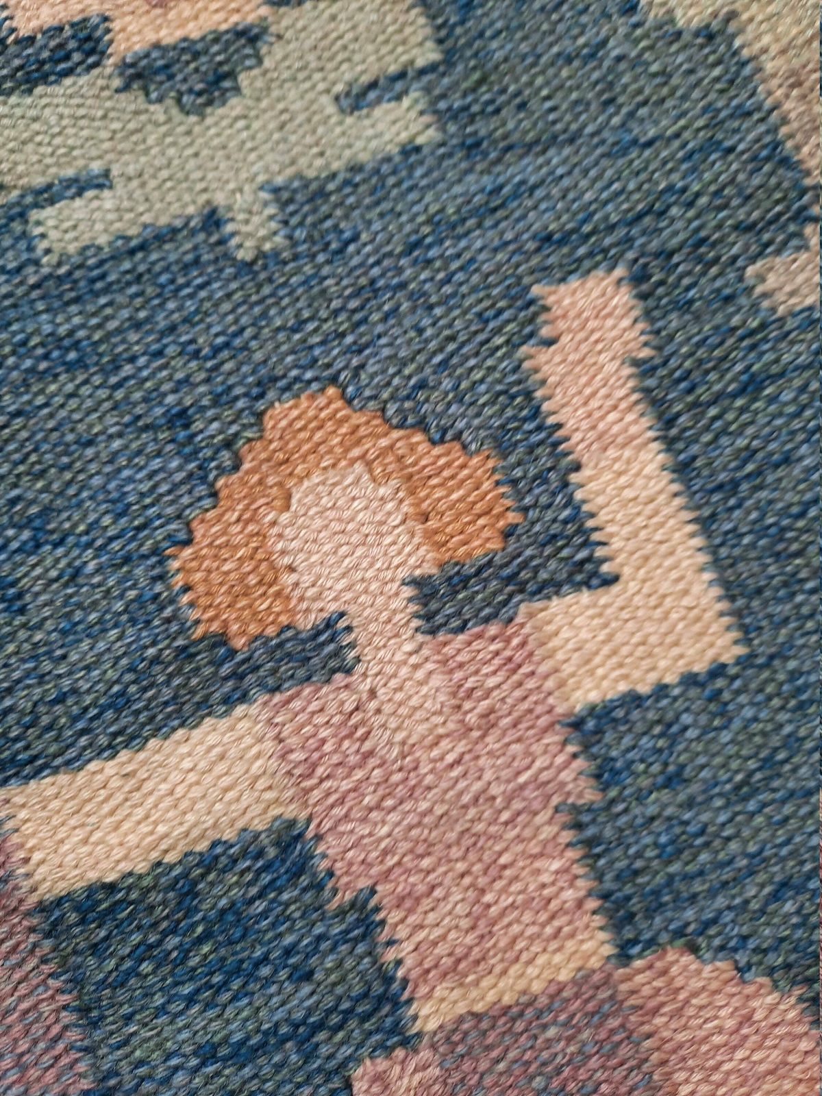 Vintage Sweedish Style Hand Woven Flat Weave Rug, Modern Scandinavian Flatweave Area Rug, Hand Made , Hand Woven Wool Kilim Carpet photo buy