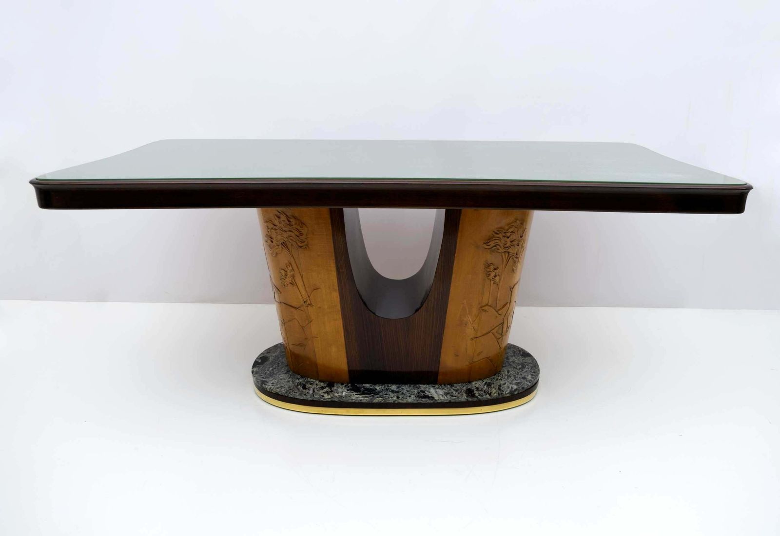 Vittorio Dassi Iconic Design Mid Century Modern Italian Dining Table, 1950s photo for sale
