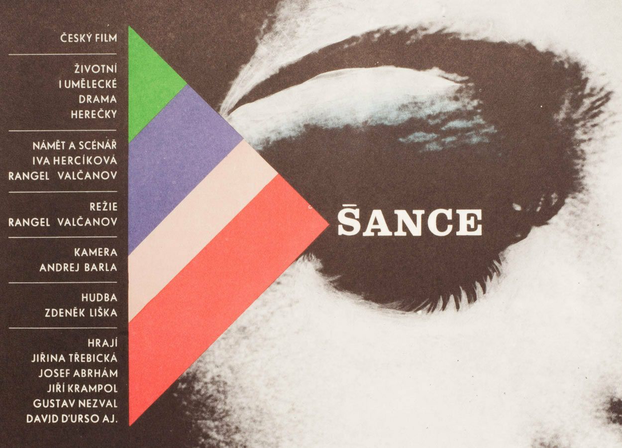 Movie Poster, Chance, Karel Vaca, 1971 photo Art