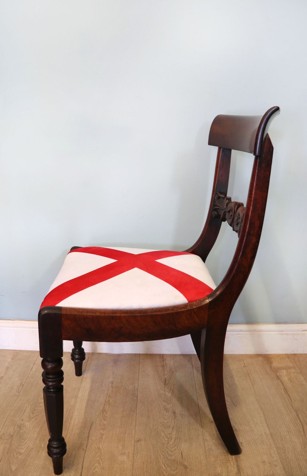 A Lovely Set Of Four Victorian Mahogany Bar Back Dining Chairs. photo 495.0