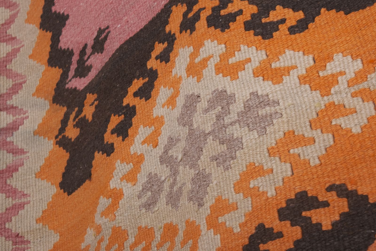 photo furniture Vintage Turkish Kilim Runner   Stair Kilim 3'3'' X 15'