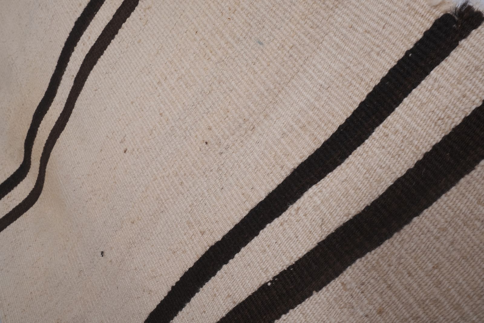 Vintage Organic Turkish Hemp Kilim Runner 2'1'' X 15' photo 800.0