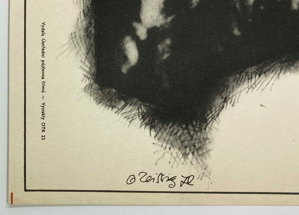 photo vinterior Movie Poster, The Woodpecker, Karel Teissig, 1970