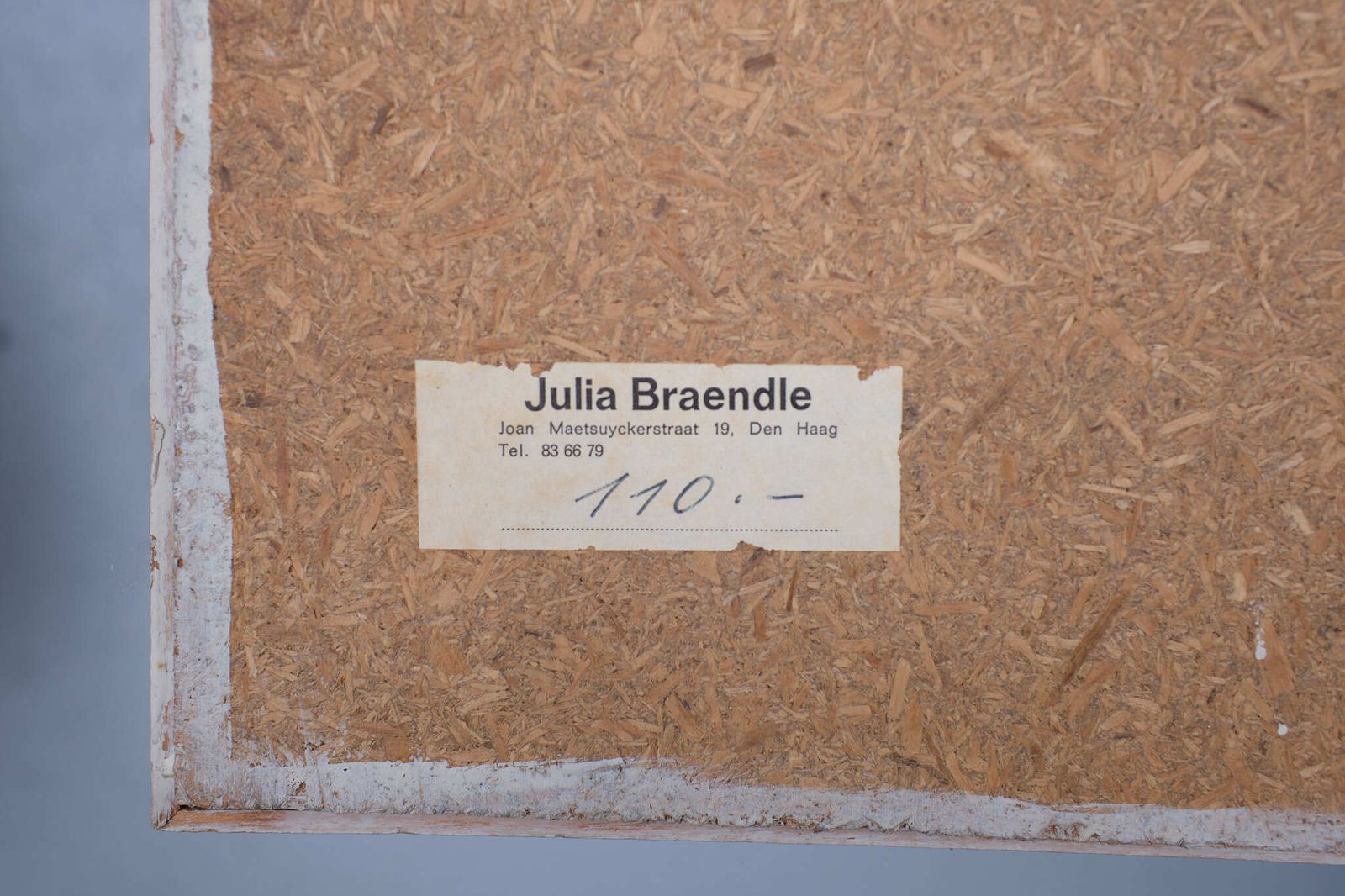 Tegelpaneel Julia Brändle, Jaren 1960, Zwitsers. Staat: photo for sale