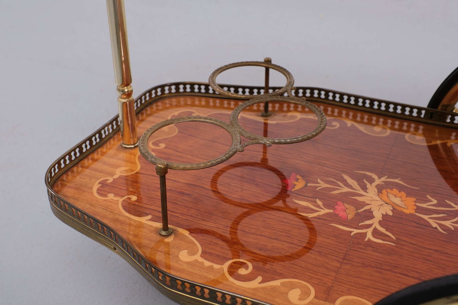 Vintage Italian Bar Trolley, 1970s, Italy photo vintage