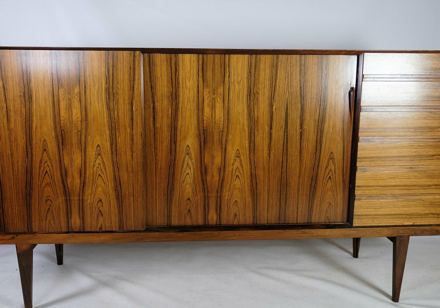 photo furniture Sideboard In Rosewood By Henry Rosengren Hansen For Brande Møbelindustri  From 1960