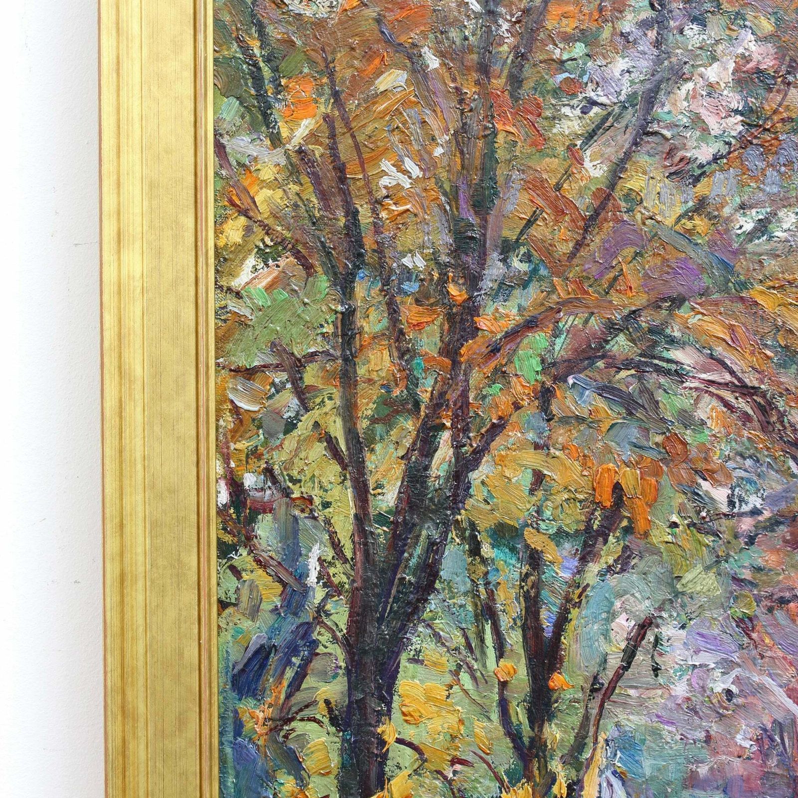 Art 'The Garden Of Luxembourg' By Marie De Nivouliès De Pierrefort (Circa 1910) photo