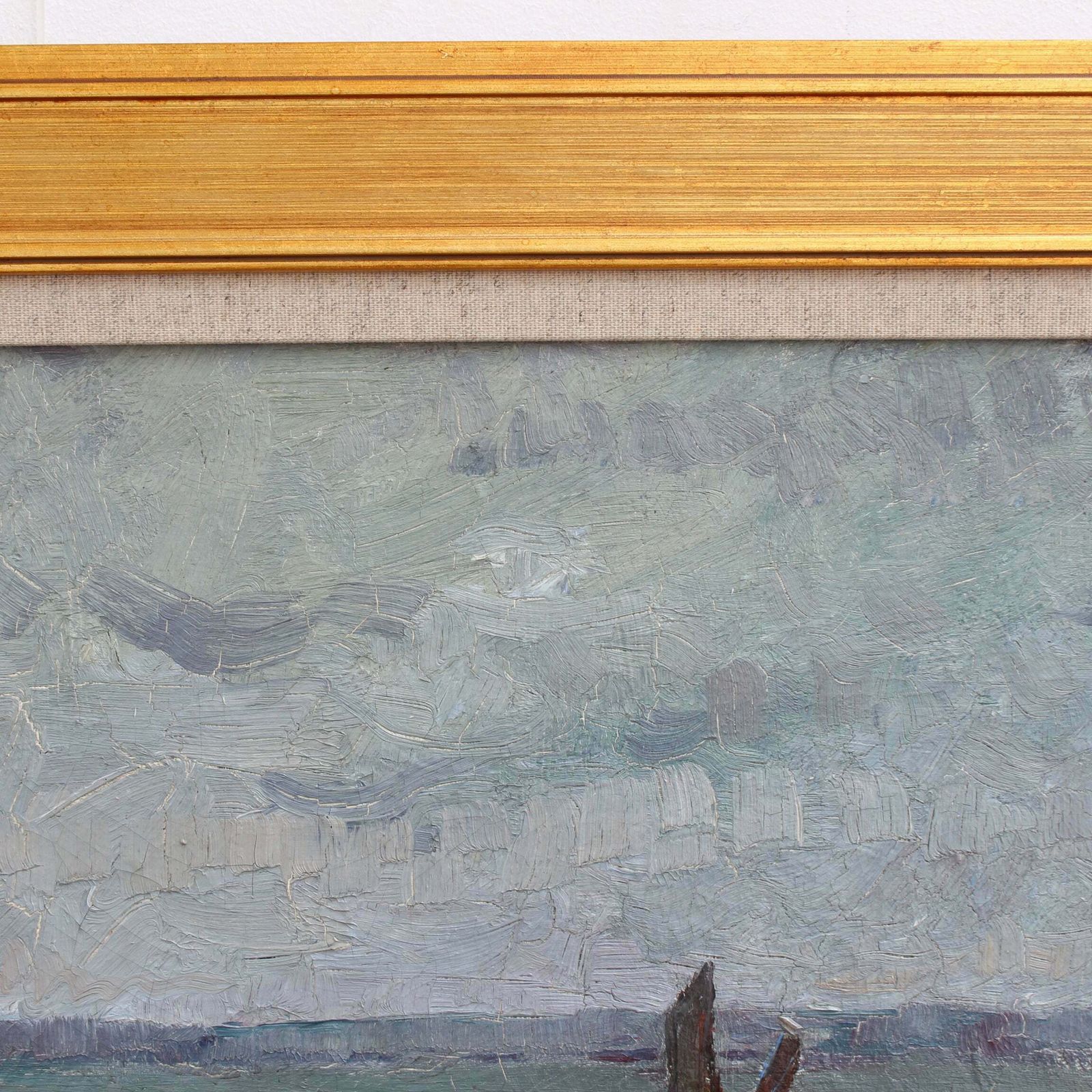 'The Boat In Martigues, France' By Marie De Nivouliès De Pierrefort (Circa 1910) photo vinterior