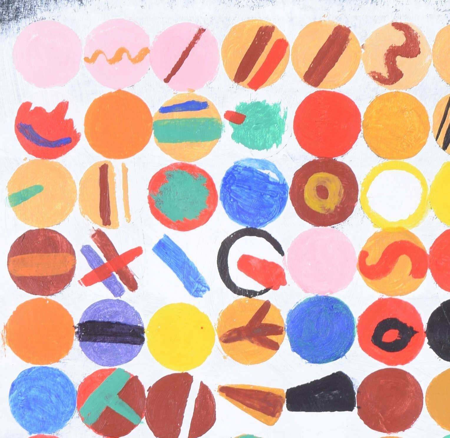 Wilhelmina Barns Graham Wilhelmina Barns Graham’s Card For Sandra Blow’s 75th Birthday (1995) Collage photo for sale