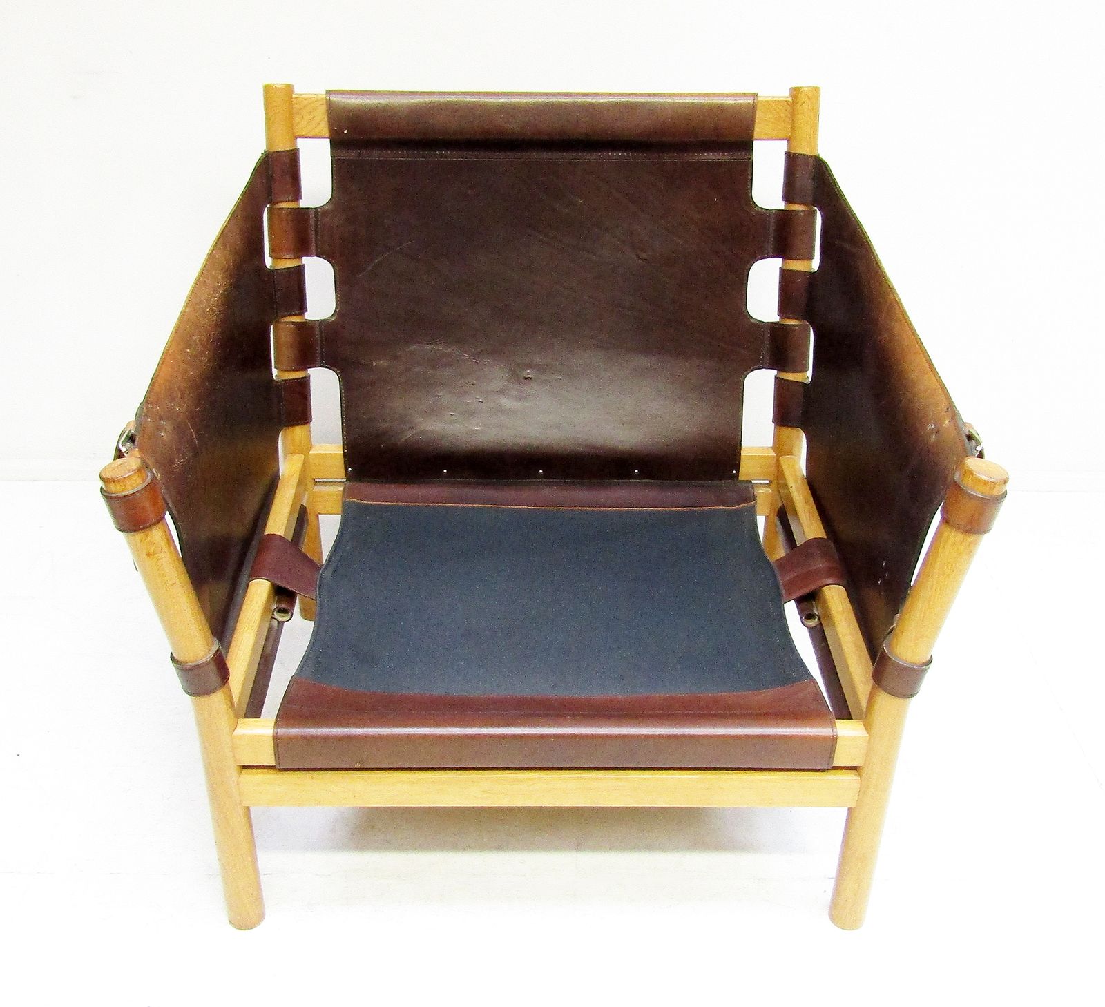 Swedish 1960s Ilona Lounge Chair In Leather By Arne Norell photo buy